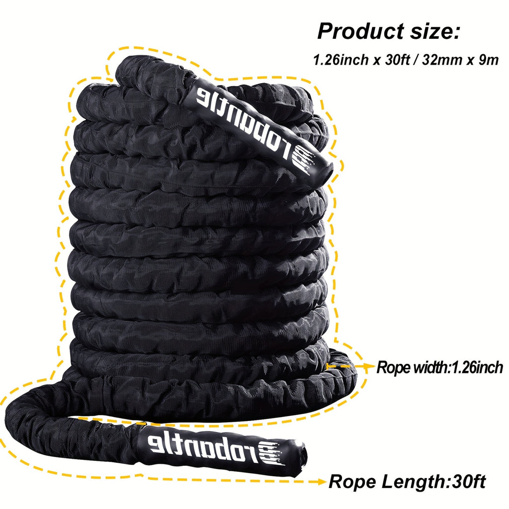 9M Long 32MM Weighted Battle Rope