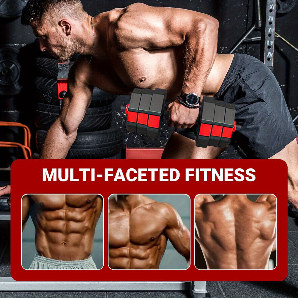 New Totall 44LB Dumbells Pair Gym Weights Dumbbell Body Building Free Weight Set