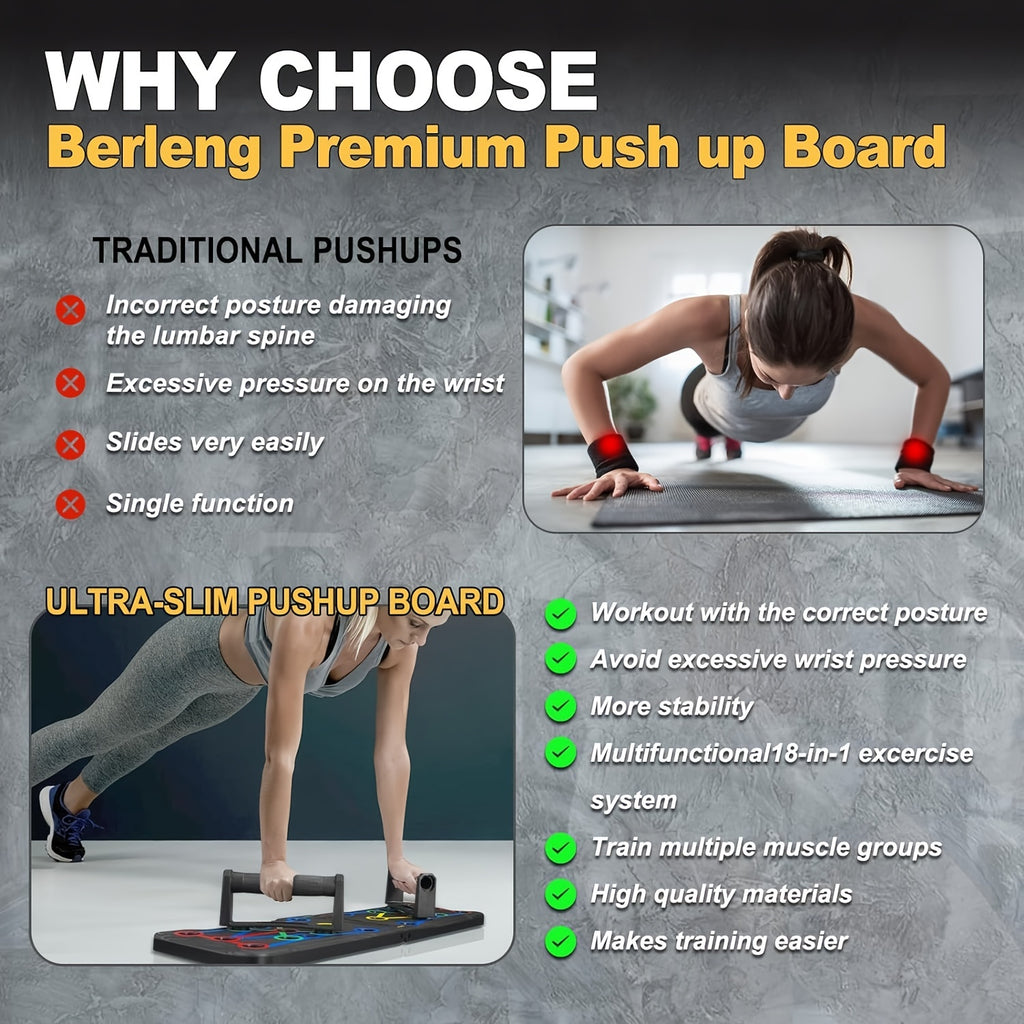 Solid Push Up Board