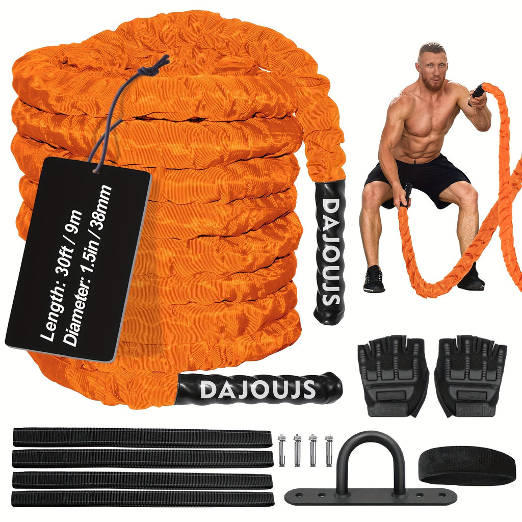 9M Long 32MM Weighted Battle Rope