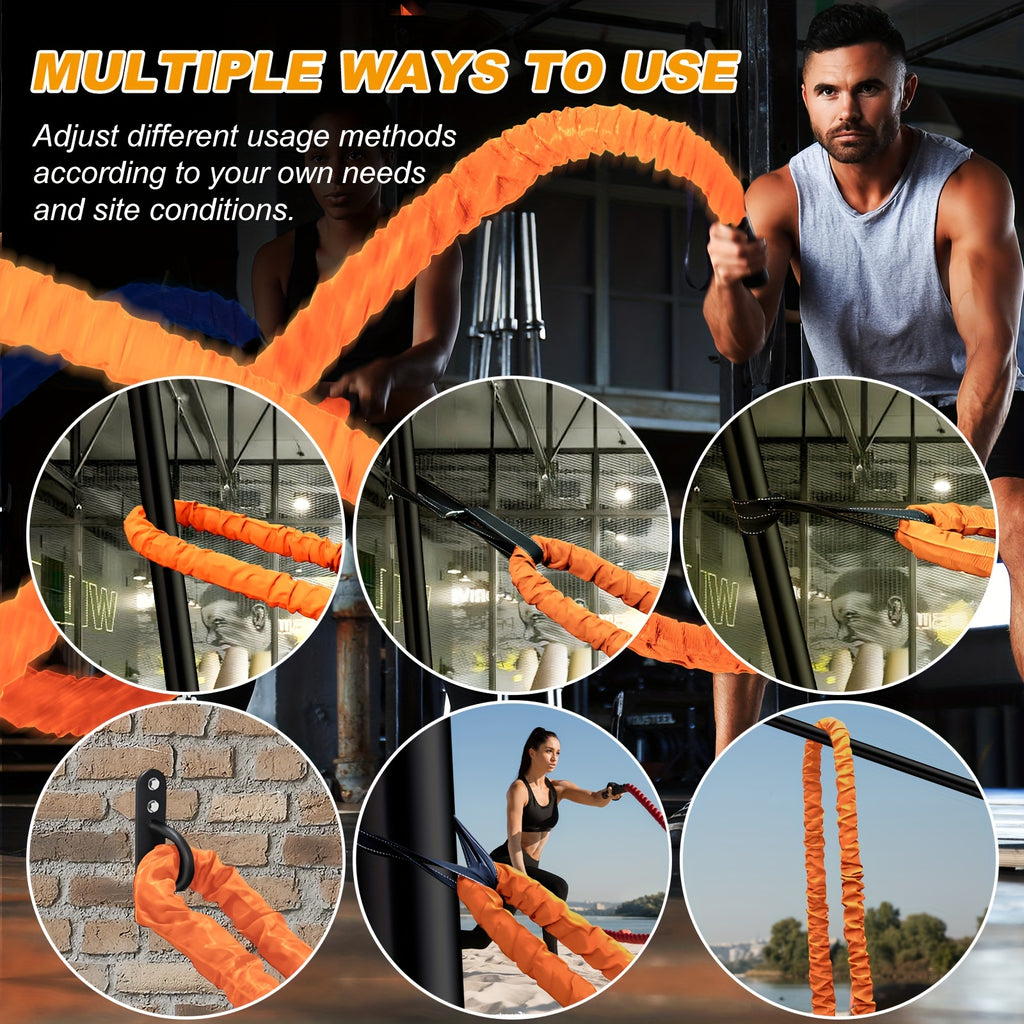 9M Long 32MM Weighted Battle Rope