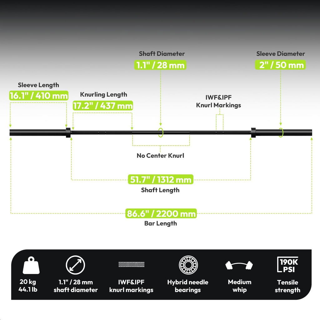 Olympic Barbell 45lb/35lb
