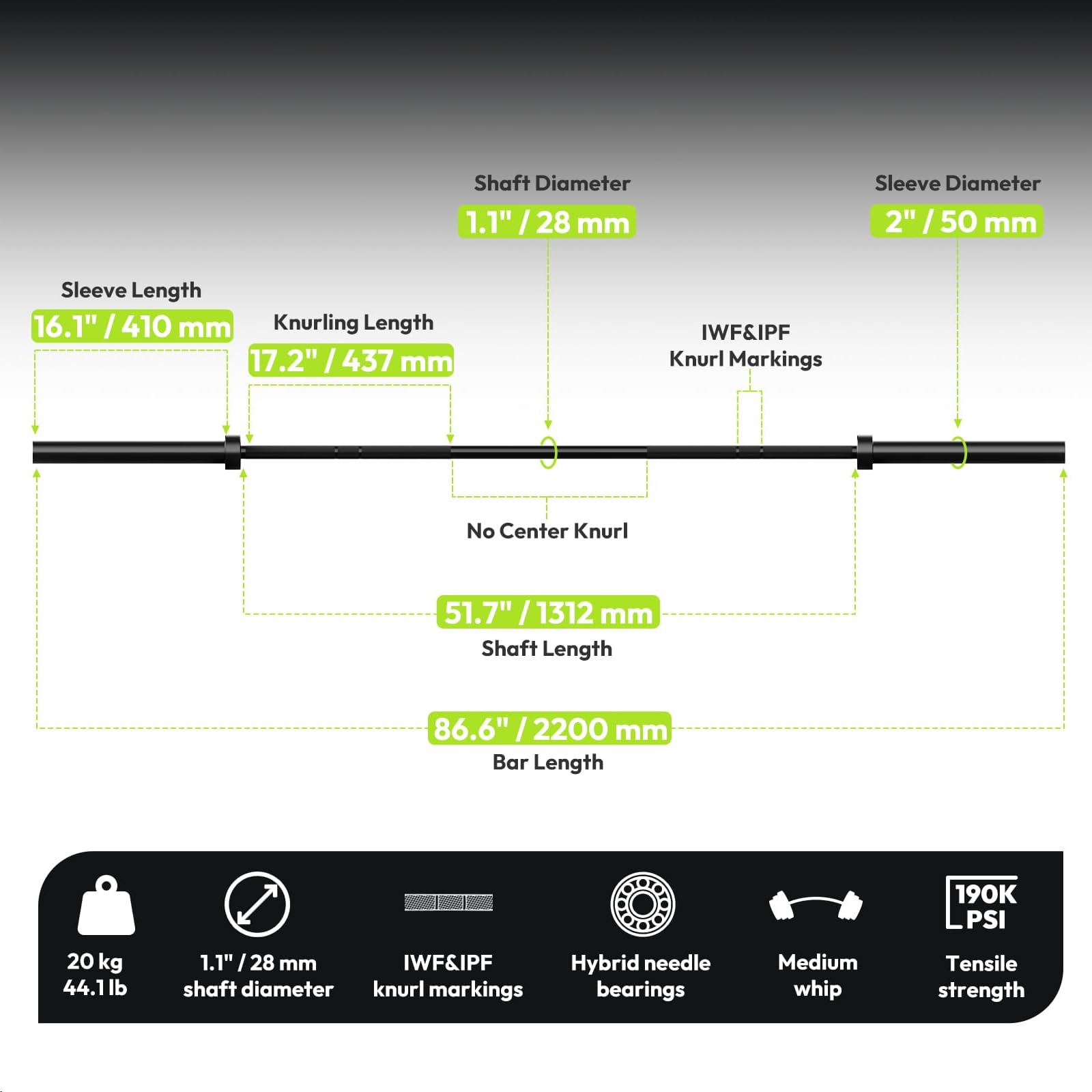 Olympic Barbell 45lb/35lb