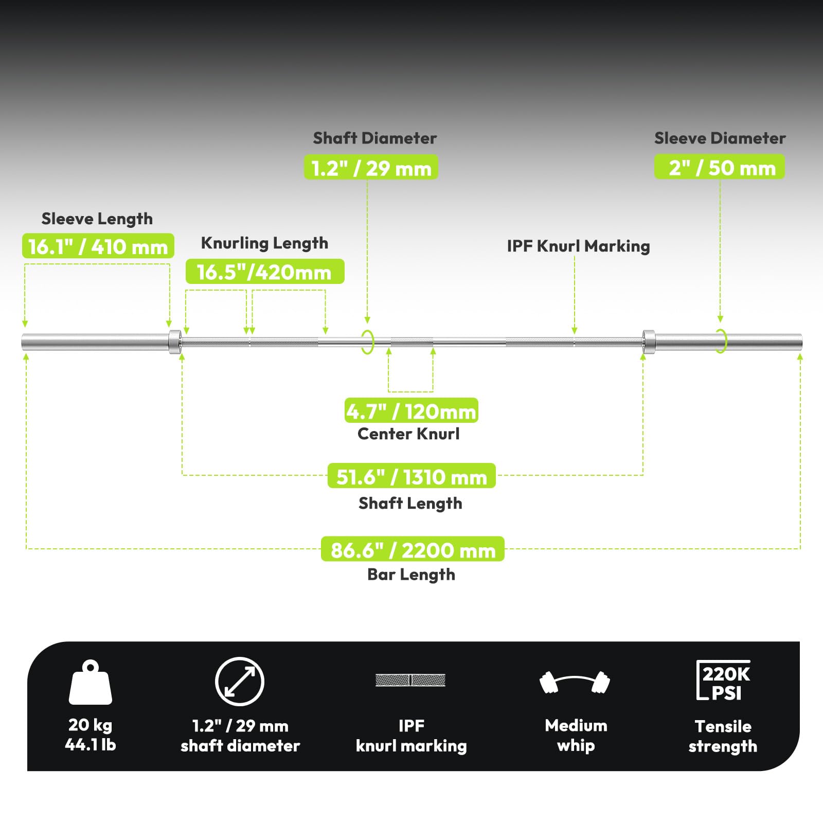 Olympic Barbell 45lb/35lb