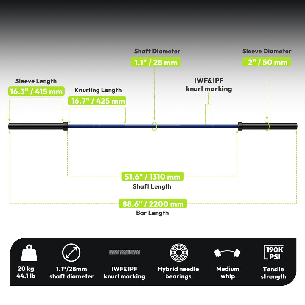 Olympic Barbell 45lb/35lb