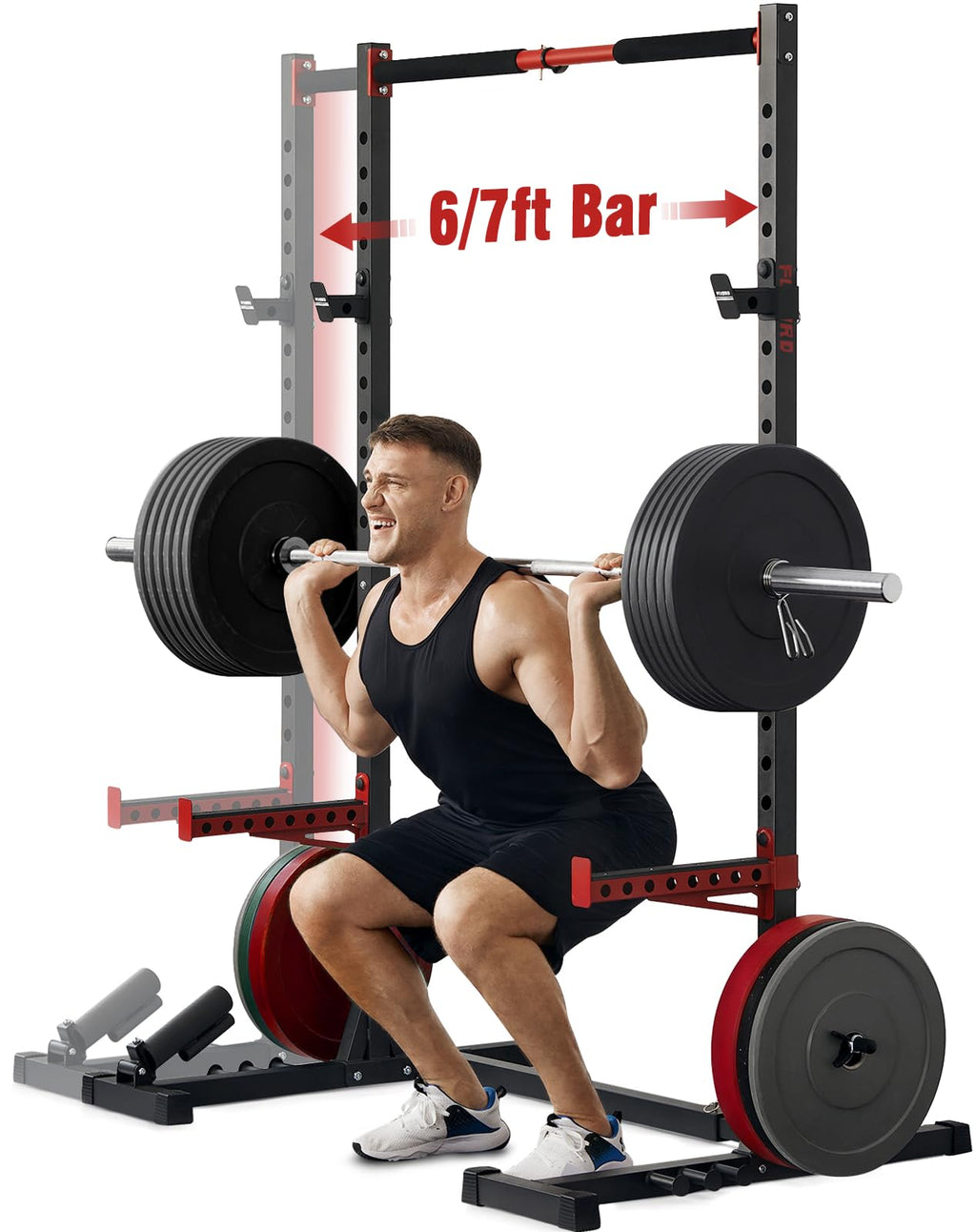 Squat Rack with Pull-Up Bar