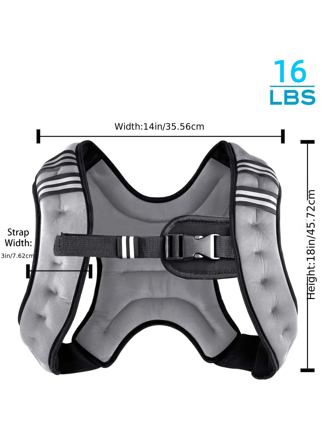 16lb Weighted Vest