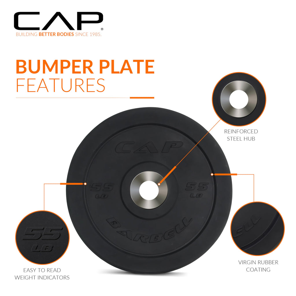 Barbell Rubber Olympic Bumper Plate