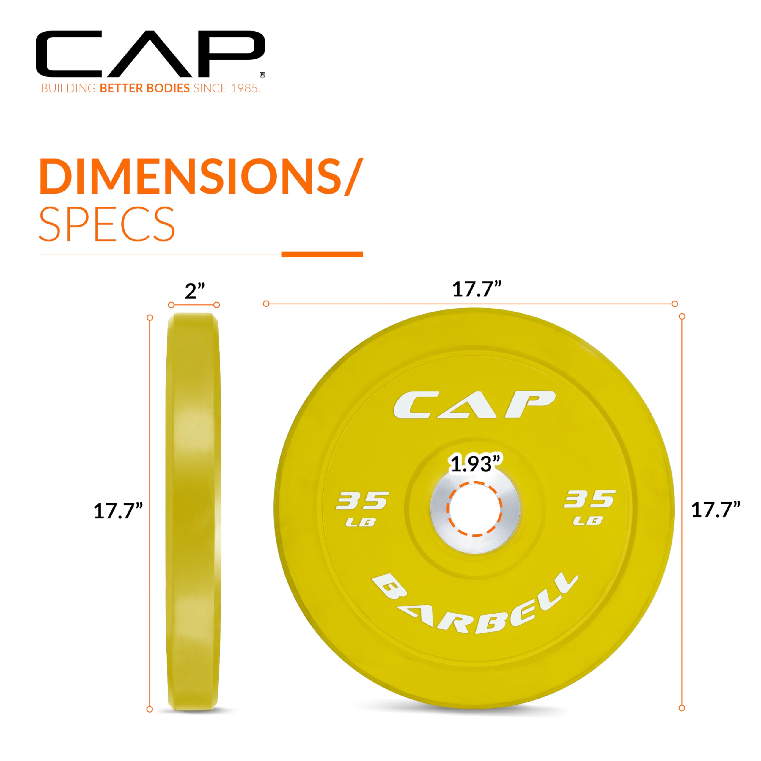 Barbell Rubber Olympic Bumper Plate