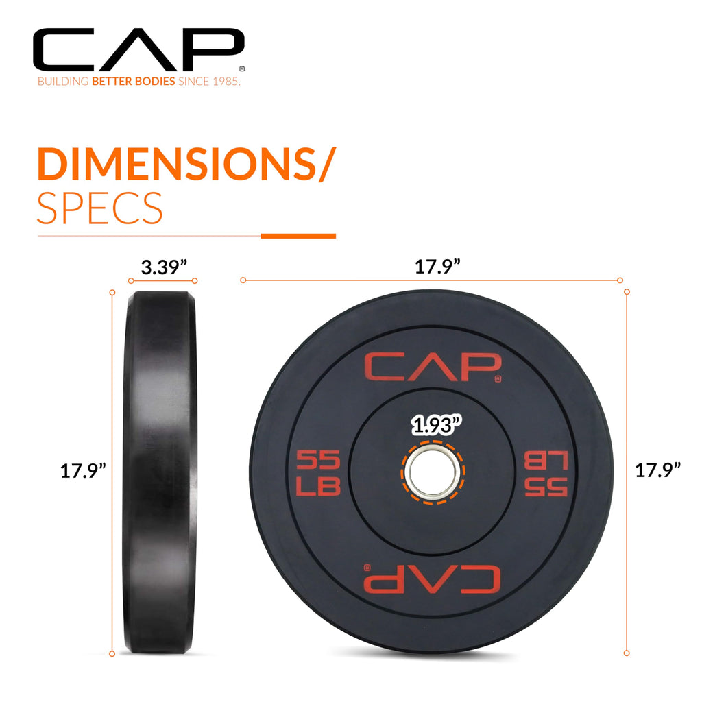 Barbell Rubber Olympic Bumper Plate