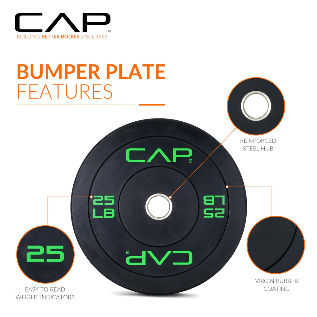Barbell Rubber Olympic Bumper Plate