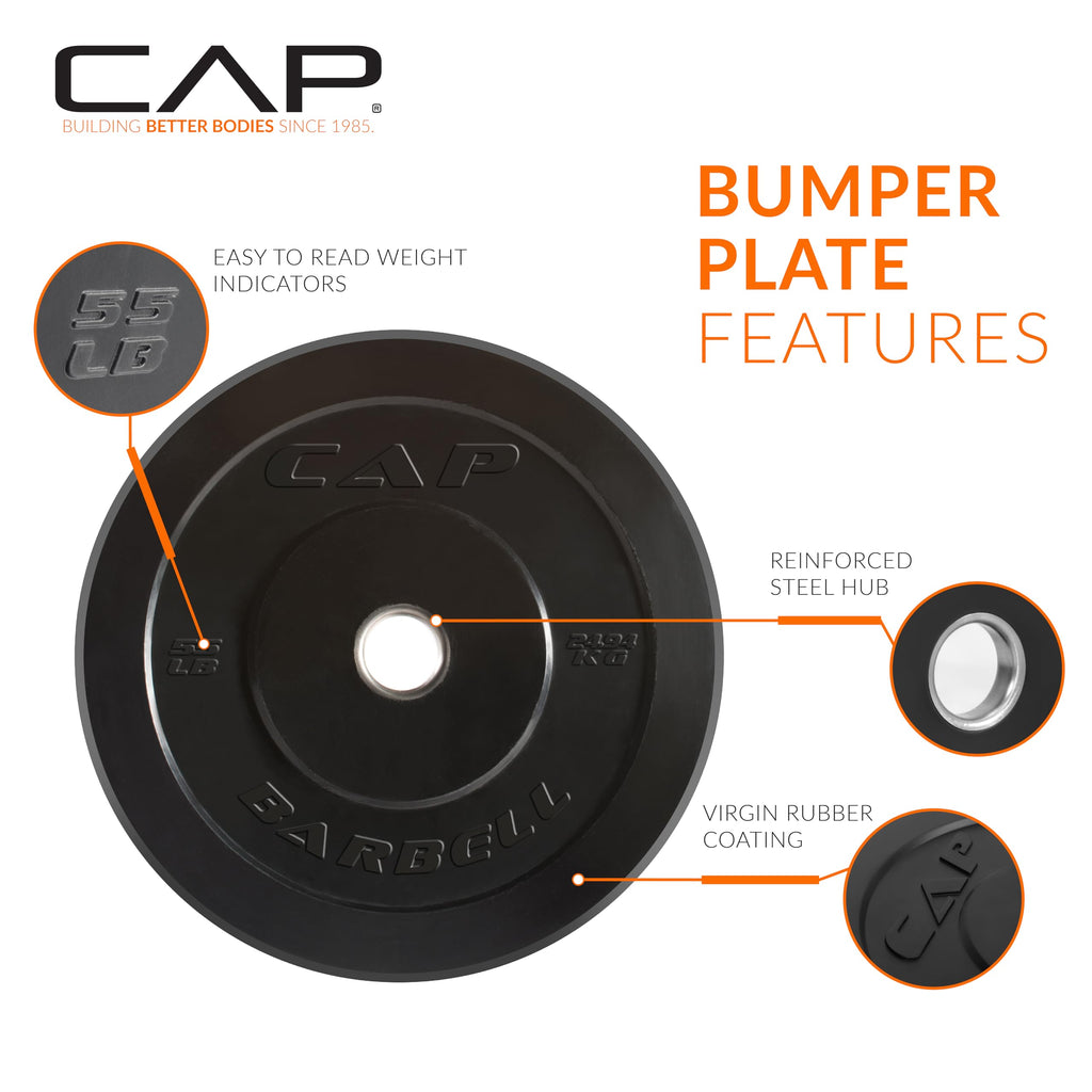 Barbell Rubber Olympic Bumper Plate