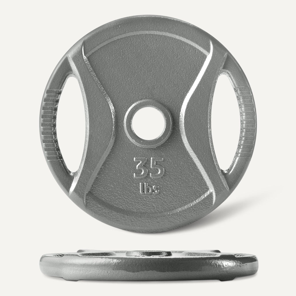 2-Inch Olympic Cast Iron Grip Weight Plates