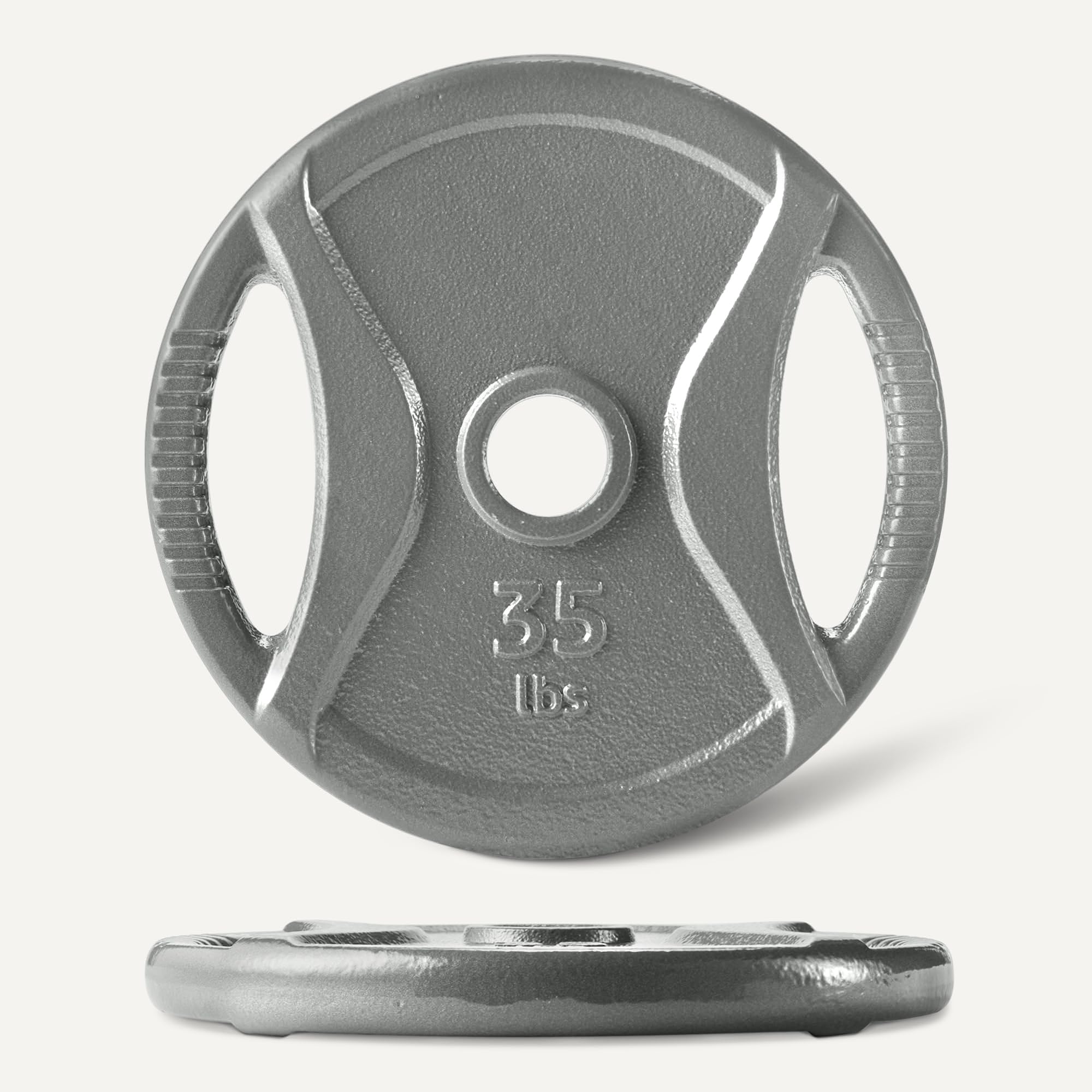 2-Inch Olympic Cast Iron Grip Weight Plates