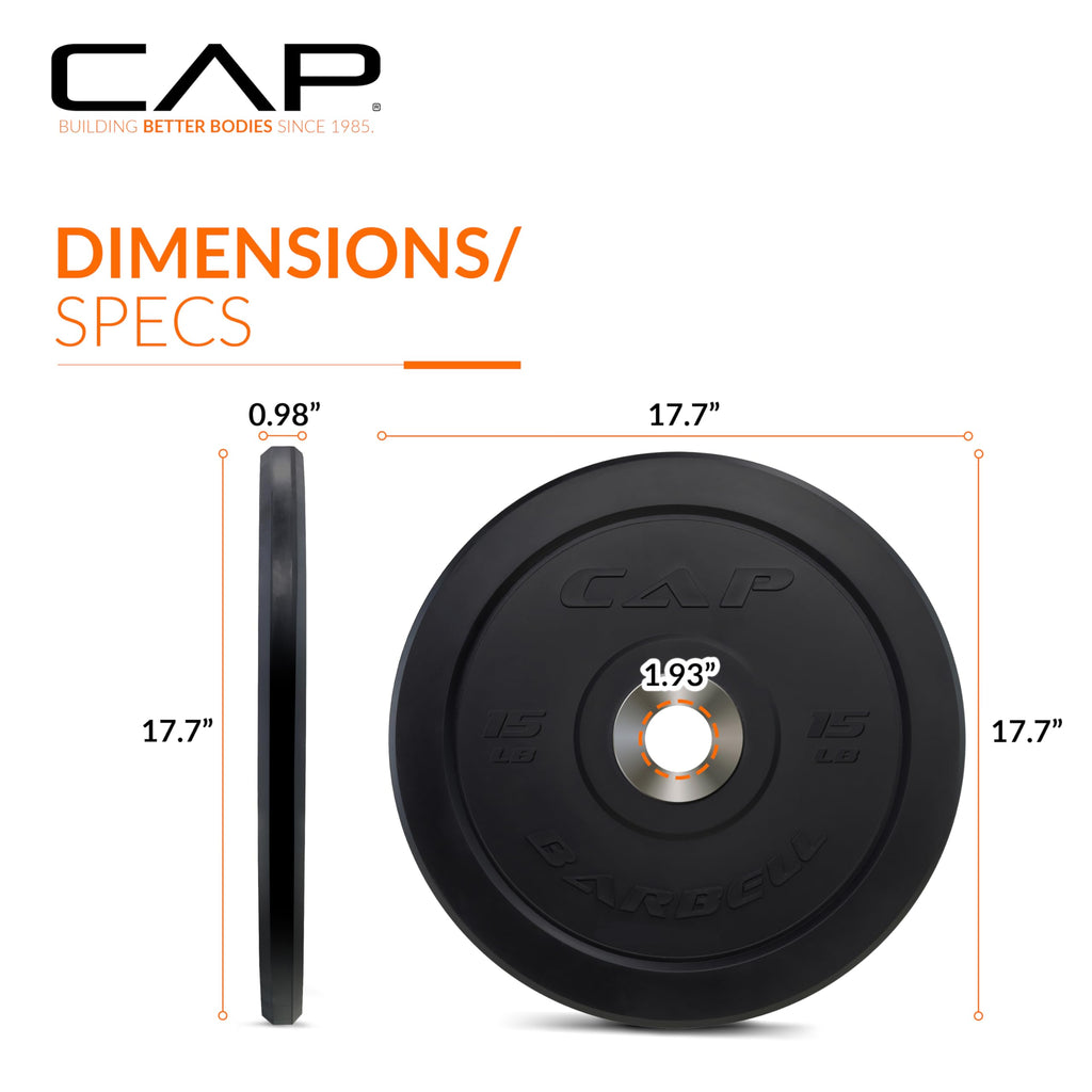 Barbell Rubber Olympic Bumper Plate