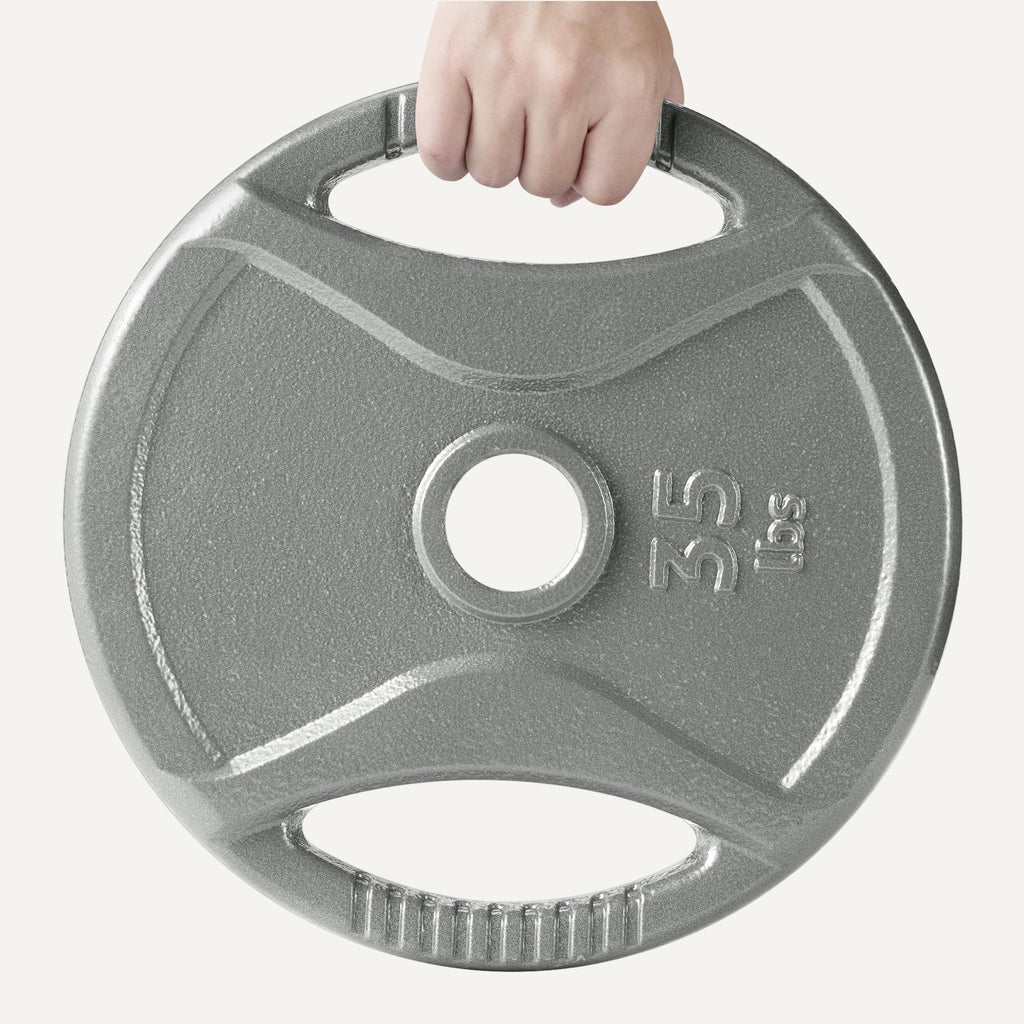 2-Inch Olympic Cast Iron Grip Weight Plates