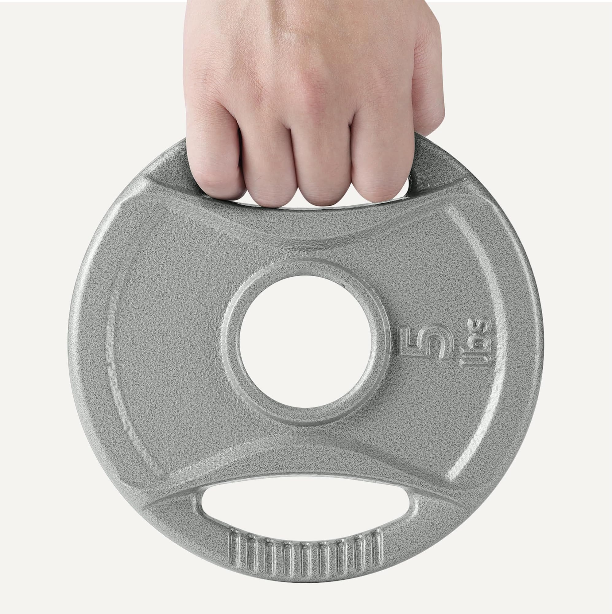 2-Inch Olympic Cast Iron Grip Weight Plates