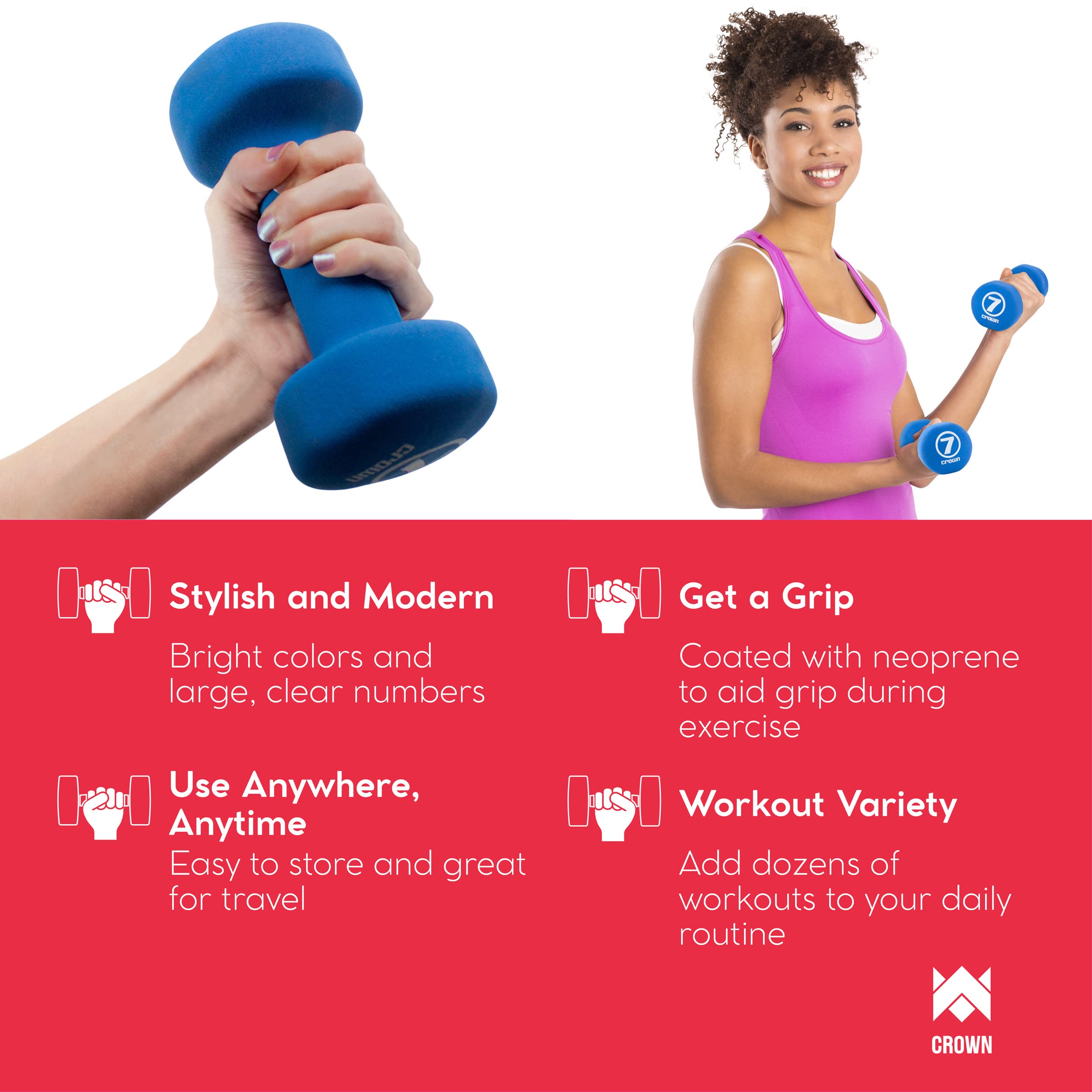 Set of 2 Hand Weights