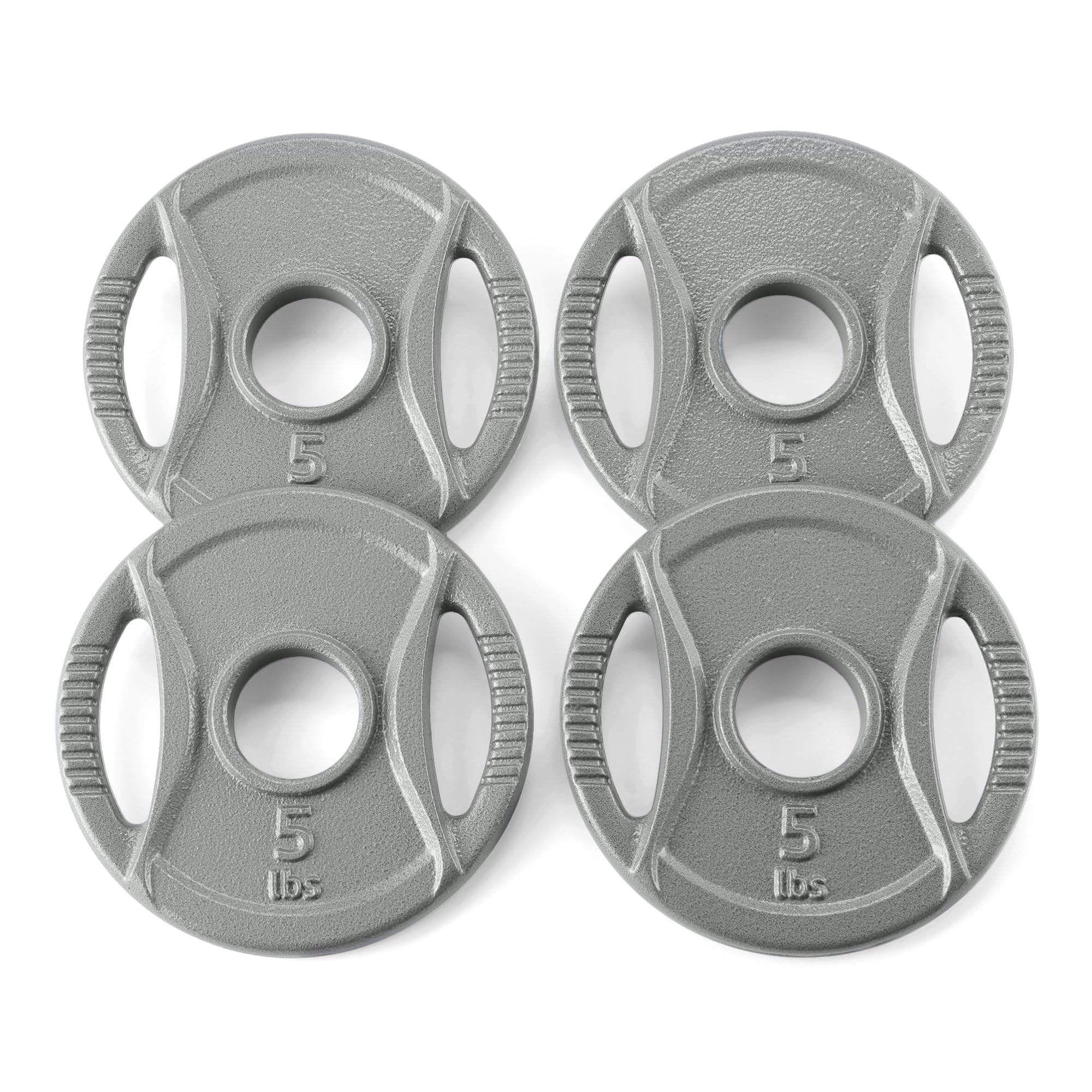 2-Inch Olympic Cast Iron Grip Weight Plates