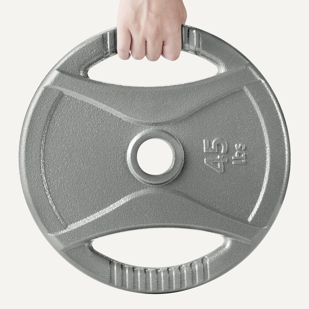 2-Inch Olympic Cast Iron Grip Weight Plates