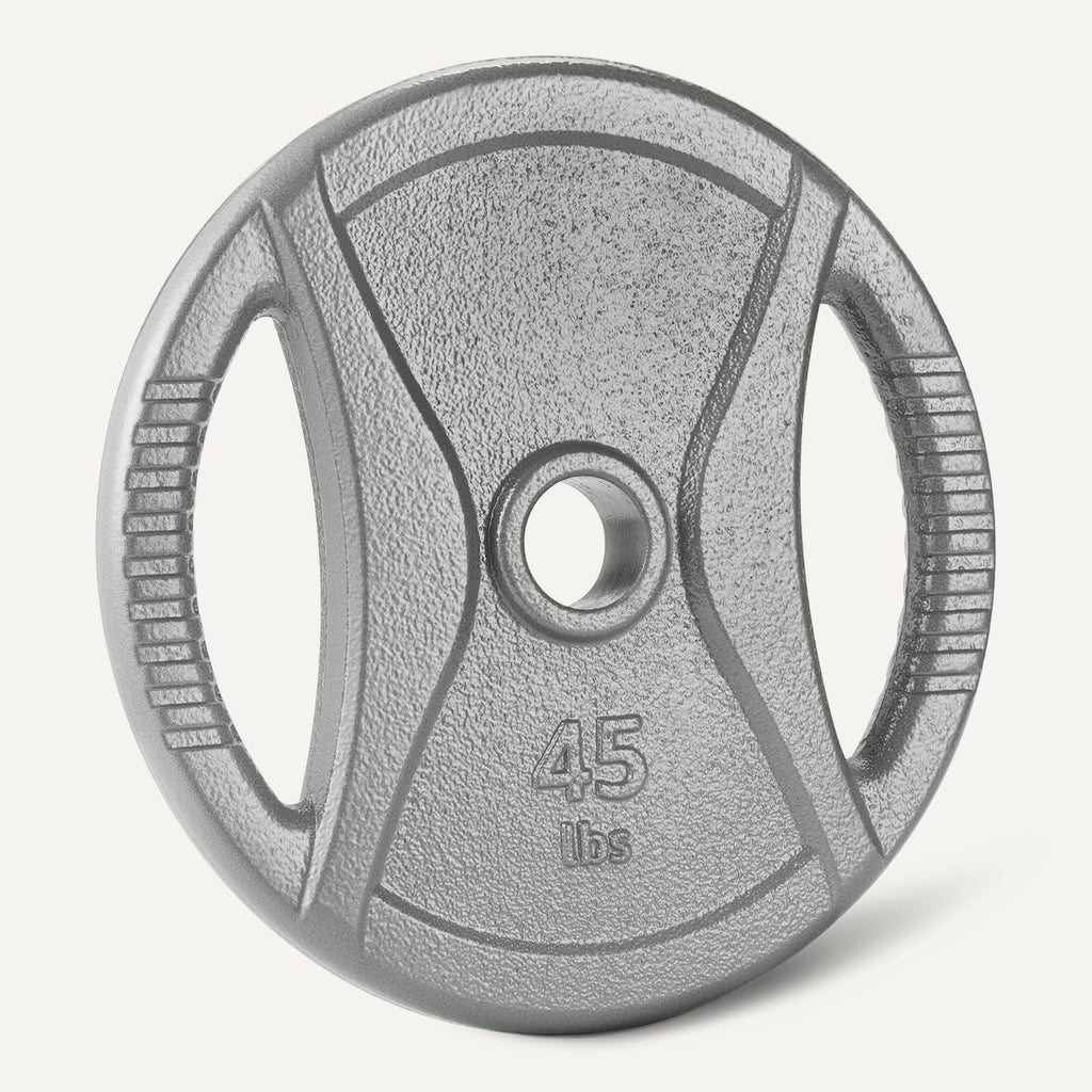 2-Inch Olympic Cast Iron Grip Weight Plates