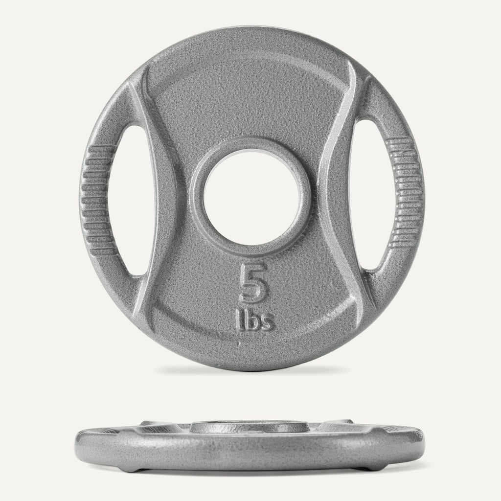 2-Inch Olympic Cast Iron Grip Weight Plates