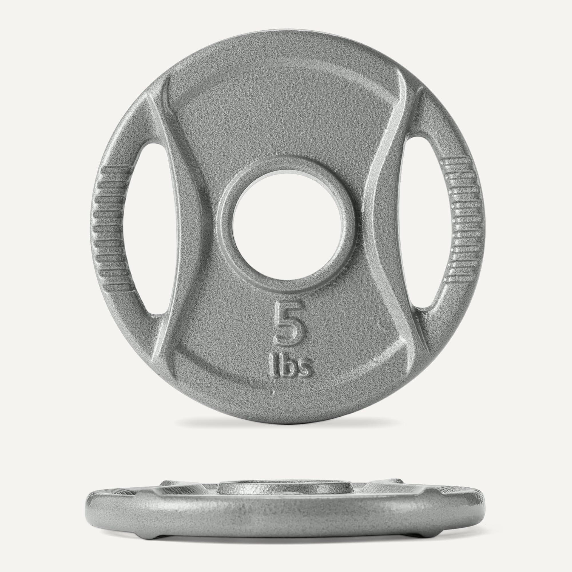 2-Inch Olympic Cast Iron Grip Weight Plates