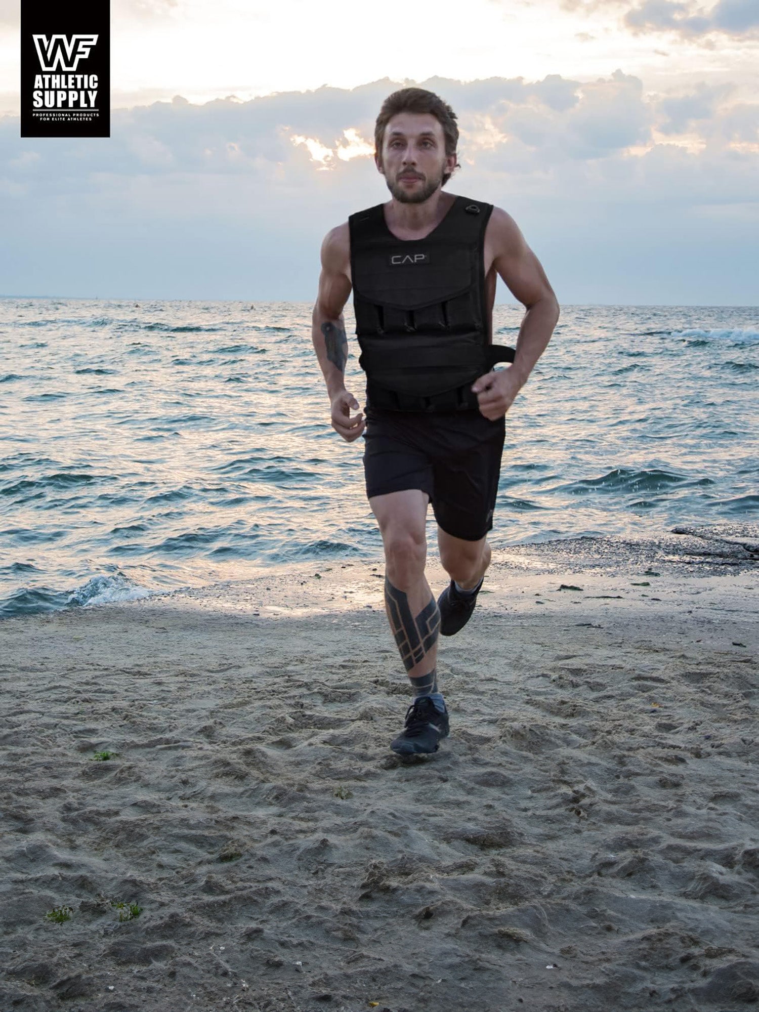 40 LB Adjustable Weighted Vest