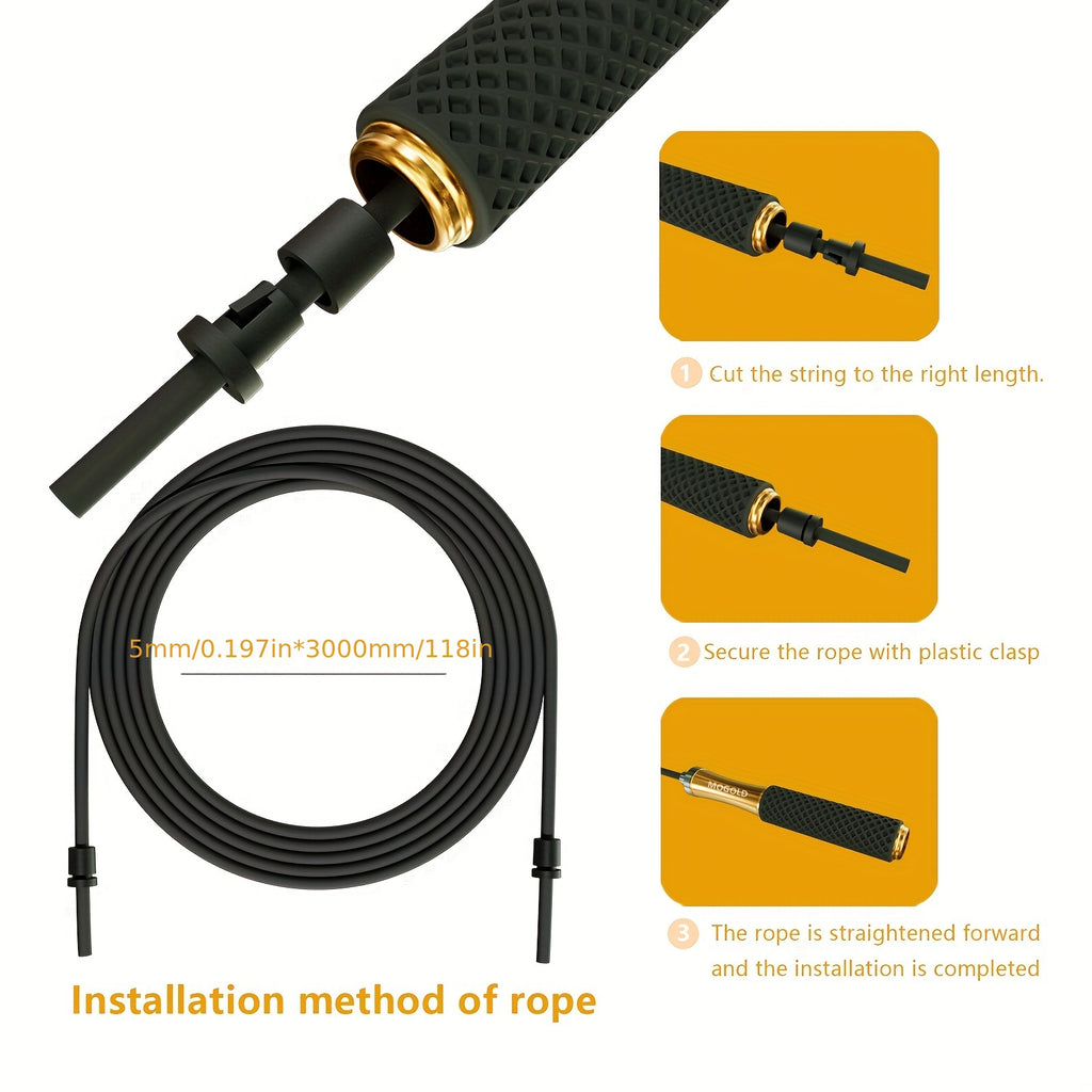 Adjustable Weighted Jump Rope