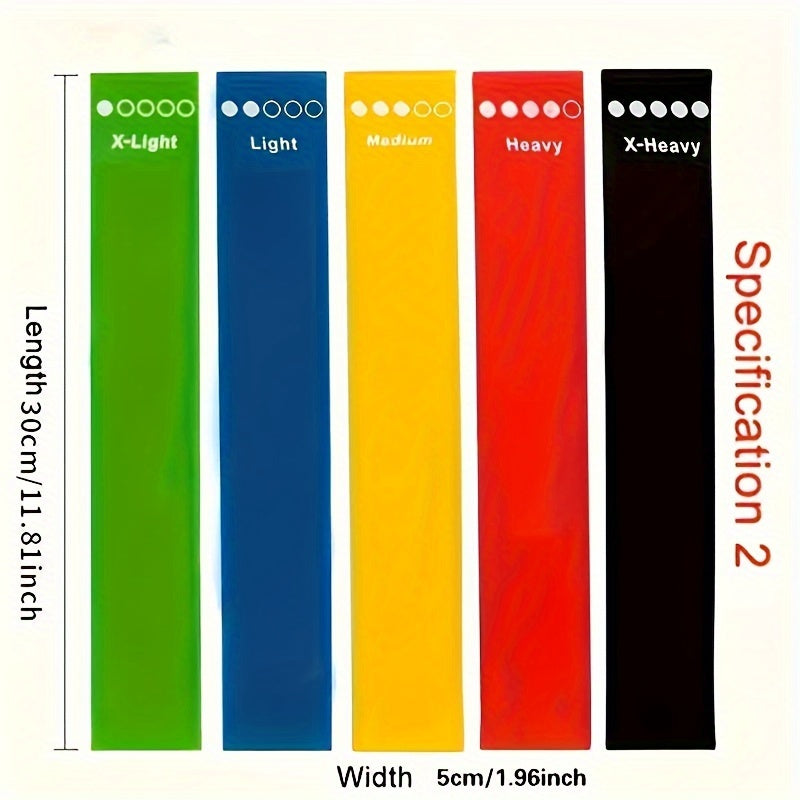 5pcs Resistance Bands